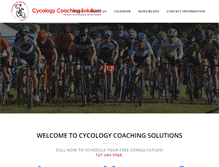 Tablet Screenshot of cycologycoachingsolutions.com